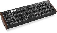 Behringer PRO-1 аналоговый синтезатор, 2 осциллятора Curtis3340, 4-полюсный фильтр, 2 огибающие ADSR, секвенсор, арпеджиатор