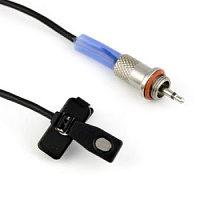 Lectrosonics M152/WP петличный электретный микрофон. Черный. Направленность круговая. Разъем влагостойкий 2,5мм TS — микро-джек с резьбовой фиксацией. Совместим с передатчиками MM и WM серии