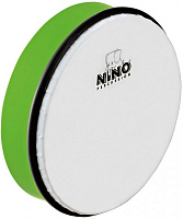MEINL NINO45GG бубен (ручной барабан) 8" с колотушкой, зеленый, мембрана пластик