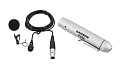 SAMSON QL5 CL петличный конденсаторный микрофон с адаптером SAMSON PM6 mini xlr-XLR 3 pin и ветрозащитой