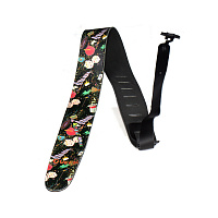 Perri's P25QN-1040 QUEEN  Кожаный ремень 2,5" для гитары, QUEEN