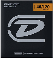 DUNLOP DBS40120T Stainless Steel Tapered Струны для 5-струнной бас-гитары