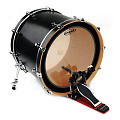 EVANS BD20EMAD  пластик 20'' Externally Mounted Ajustable Damping Clear для бас барабана