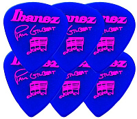 IBANEZ 1000PGJB PAUL GILBERT PICK медиатор средний именной Paul Gilbert, цвет синий, толщина 0.56