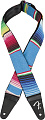 FENDER 2 SERAPE STRAP BLUE MULTI ремень гитарный