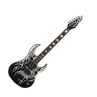 Dean MAB1  электрогитара Michael Batio, 24 лада, 25 1/2", HSH, 1V+1T, FR, кейс, графика Armor Flame