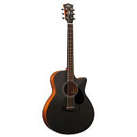 KEPMA EAC Black Matt акустическая гитара, цвет черный матовый
