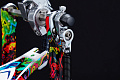 TAMA HP900RMPR Rolling Glide Single Pedal, Psychedelic Rainbow одиночная педаль в кейсе, цвет психоделическая радуга