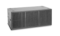 Turbosound TSW-218 инсталл. сабвуфер 2х18" рупор, 35-150Гц /- 3дБ, 1000Вт /4000Вт пик, 4Ом, 135дБ RMS/141дБ пик
