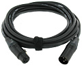 Cordial CPM 2.5 FM  микрофонный кабель XLR female/XLR male, разъемы Neutrik, 2,5 м, черный