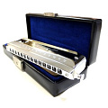 HOHNER Meisterklasse 7565/56 C (M756501)  губная гармоника - Chromatic, 14 отв., 56 яз., корпус - алюминий, язычки - медь (1.2 мм)