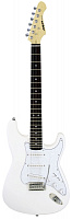 ARIA STG-003 WH Гитара электрическая. Корпус: липа.Гриф: клён. Накладка на гриф: палисандр.