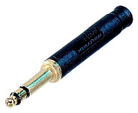 Neutrik NP3TT-P-AU-B разъем Bantam 4.4мм (0.173"), TR под пайку, S под обжим (губки для обжима DIE-R-BNC-PJ), черный