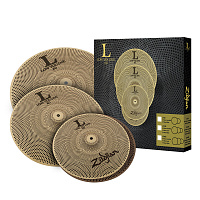 ZILDJIAN LV468 L80 Low Volume 14” HiHat/16” Crash/18” Crash Ride Box Set набор тарелок
