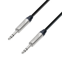 Adam Hall K5 BVV 0500 кабель Jack stereo - Jack stereo, разъёмы Neutrik, 5 м