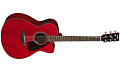 Yamaha FSX800C RR  электроакустическая гитара, цвет Ruby Red