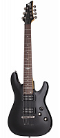 Schecter SGR C-7 MSBK Гитара электрическая, 7 струн, корпус липа, гриф клен, лады 24 Medium, мензура