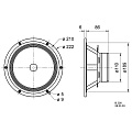 Visaton B 200/6 Головка динамическая 20 см, 6 Ом, 40 Вт