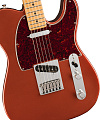 FENDER (C) Player Plus TELE MN ACAR электрогитара, цвет коричневый, чехол в комплекте
