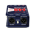 Radial J48 Stereo активный директ-бокс (48V phantom) с трансформатором Jensen,вход 2 хTRS, выход 2 х XLR