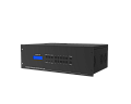 AVCLINK MC-1616 Шасси модульного матричного коммутатора HDMI / HDBaseT. Количество слотов для входных/выходных карт 4/4. Максимальное количество входов/выходов 16/16
