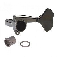 Gotoh GB-707-5-CK-(L3+R2) колки для 5-струнной бас-гитары, 3+2, черный хром