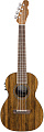 FENDER UKULELE RINCON V2 OVANGKOL NAT WB укулеле тенор электроакустическая, цвет натуральный (овангкол), с чехлом