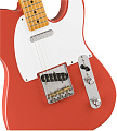 FENDER VINTERA '50S Telecaster FIESTA RED электрогитара, цвет красный, в комплекте чехол