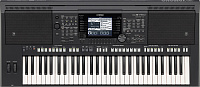 YAMAHA PSR-S750 рабочая станция с автоаккомпанементом 61 клавиша, 128 голосов полифония, тембры: 678 тембров 28 набора ударных/SFX Kits 480 тембров XG GM2 GS (для воспроизведения композиций GS)