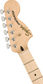 FENDER SQUIER Affinity Stratocaster FMT HSS MN BBST электрогитара, цвет черный берст