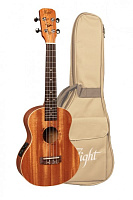 FLIGHT DUT34 EQ MAH  укулеле, тенор, цвет натурал