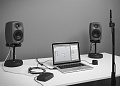GENELEC 9310AM проводной стерео регулятор громкости для GLM 2.0, цвет - темно-серый, длина кабеля - 1 м.
