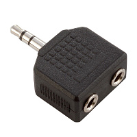 Adam Hall 7556  Y-переходник 2 x stereo Jack 3.5(F) - stereo Jack 3.5(M)