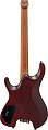 IBANEZ QX54QM-BSM безголовая электрогитара, 6 струн, SSH, наклонные лады, цвет синий берст