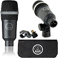 AKG D40 микрофон динамический инструментальный для духовых, барабанов, перкуссии и гитарных комбо
