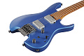 IBANEZ Q52-LBM безголовая электрогитара, 6 струн, HH, цвет насыщенный синий