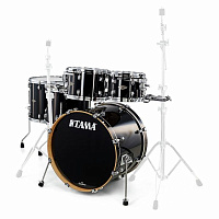 TAMA MBS52RZS-PBK STARCLASSIC PERFORMER ударная установка из 5-ти барабанов, цвет черный глянцевый, клен/береза