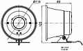 Visaton DK 115 S/8 OHM  Ретрансляционный рупорный громкоговоритель