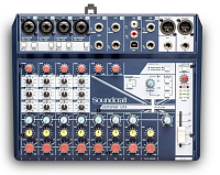 Soundcraft Notepad-12FX компактный 12-канальный микшерный пульт с процессором эффектов Lexicon и USB интерфейсом