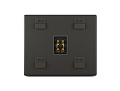 CVGAUDIO SUBone model A-6BL/CR/T  Настенный пассивный трансляционный сабвуфер cо встроенным кроссовером, 6.5", 70 Вт/100 В, фазоинвертор, цвет черный