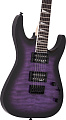 JACKSON JS Series Dinky™ Arch Top JS32Q DKA HT, Amaranth Fingerboard, Transparent Purple Burst электрогитара, цвет фиолетовый берст