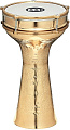MEINL HE-215  дарбука, медь, 7 7/8" x 15 1/2", ручная ковка рисунка, в комплекте: настроечный ключ, запасная мембрана, чехол