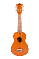KALA KA-SEM Kala Soprano Exotic Mahogany Ukulele укулеле-сопрано, цвет янтарный