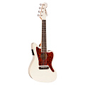 FENDER Fullerton Jazzmaster Uke Olympic White укулеле, цвет белый