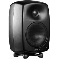 Genelec G Three BM  активная 2-полосная АС. НЧ 5" 50 Вт, ВЧ 0.75" 50 Вт. Подставки. Входы: аналоговый RCA, XLR. Макс. SPL 104 дБ, 47 Гц - 25 кГц (-6 дБ). Кроссовер 3000 Гц. Размеры (ВхШхГ) 299х189х178 мм (с подставками). Вес 5.0 кг. Черная