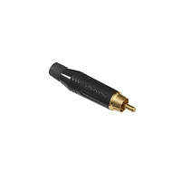 AMPHENOL ACPR-BLK Разъем RCA, цвет черный