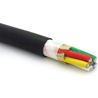 Canare V5-3C коаксиальный мультикабель, 5 каналов, черный