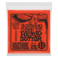 Ernie Ball 2624 струны для электрогитары 8-STRING SLINKY SKINNY TOP HEAVY BOTTOM