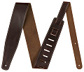FENDER BROKEN-IN LEATHER STRAP BROWN 2.5" Ремень для гитары кожаный, ширина 2.5", цвет коричневый