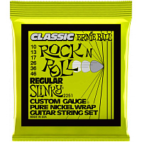 ERNIE BALL 2251 струны для электрогитары Classic Pure Nickel Regular Slinky